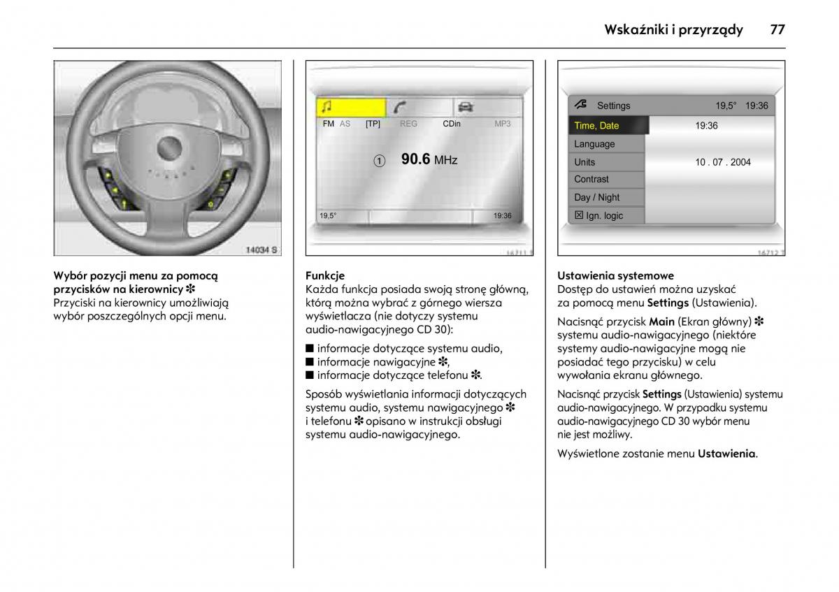 Opel Combo C instrukcja obslugi / page 81