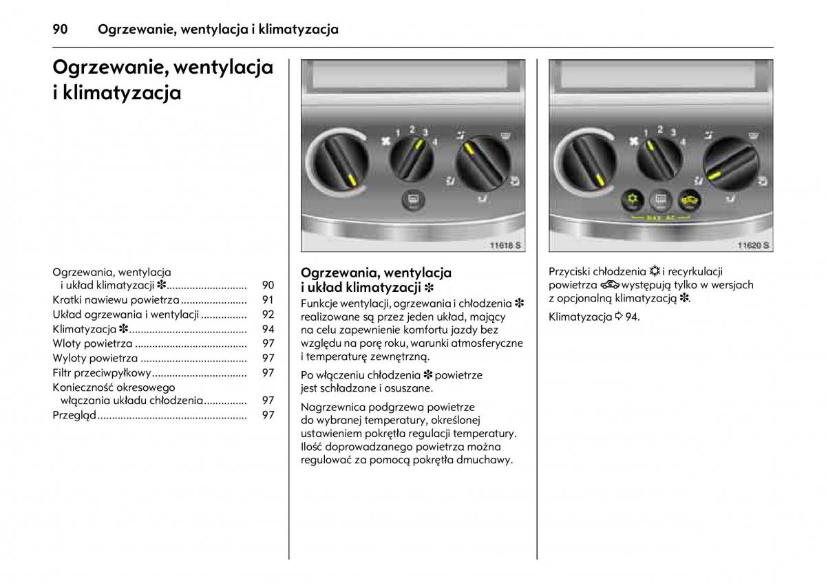 Opel Combo C instrukcja obslugi / page 94