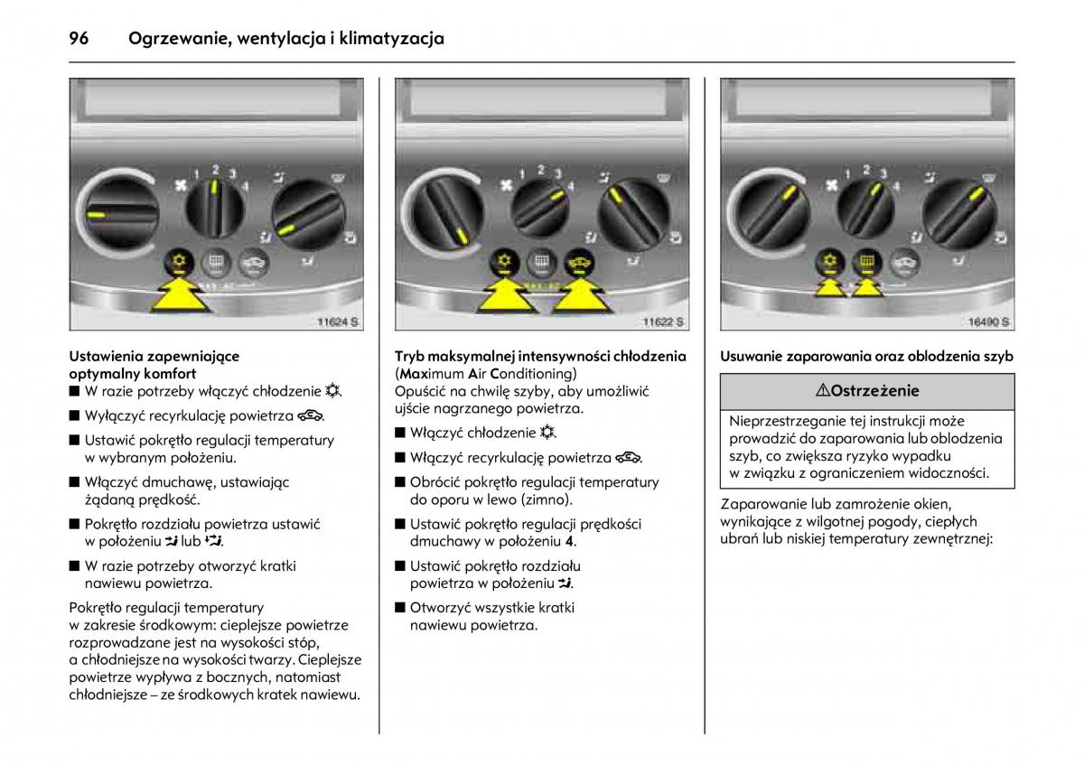 Opel Combo C instrukcja obslugi / page 100