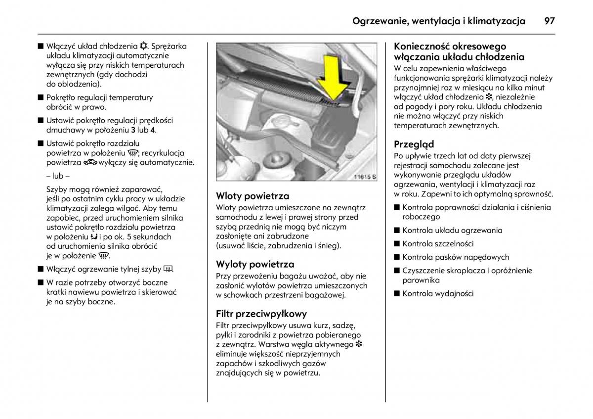 Opel Combo C instrukcja obslugi / page 101