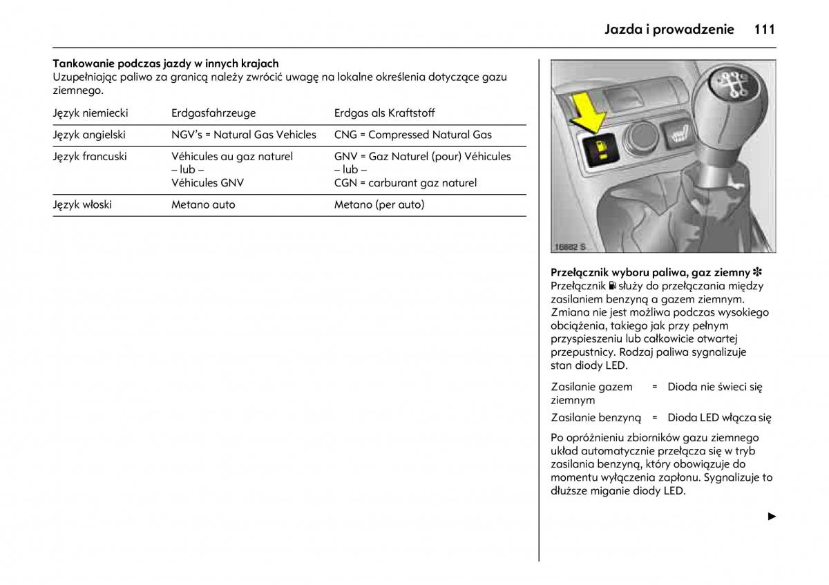 Opel Combo C instrukcja obslugi / page 115