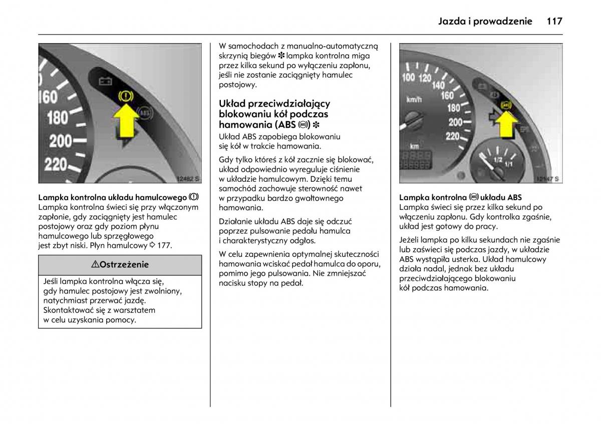 Opel Combo C instrukcja obslugi / page 121