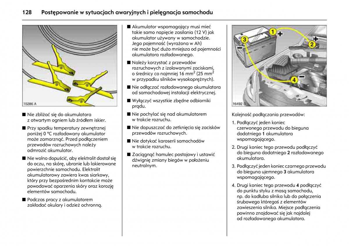 Opel Combo C instrukcja obslugi / page 132