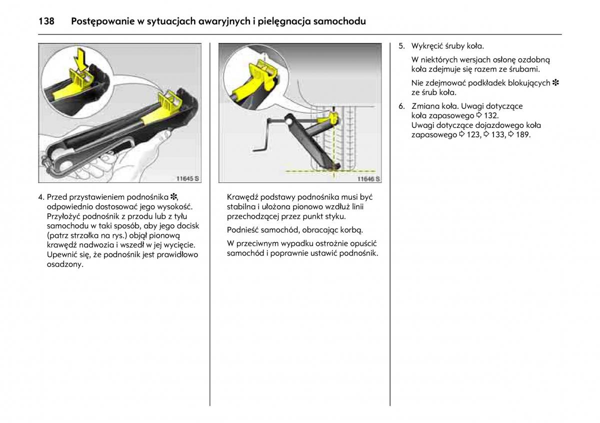 Opel Combo C instrukcja obslugi / page 142