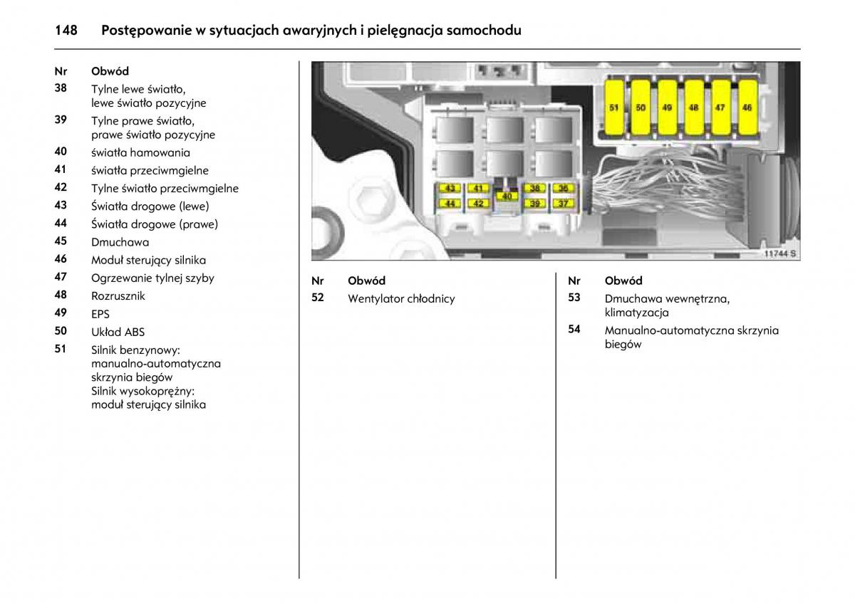 Opel Combo C instrukcja obslugi / page 152