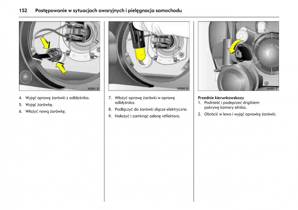 Opel Combo C instrukcja obslugi / page 156