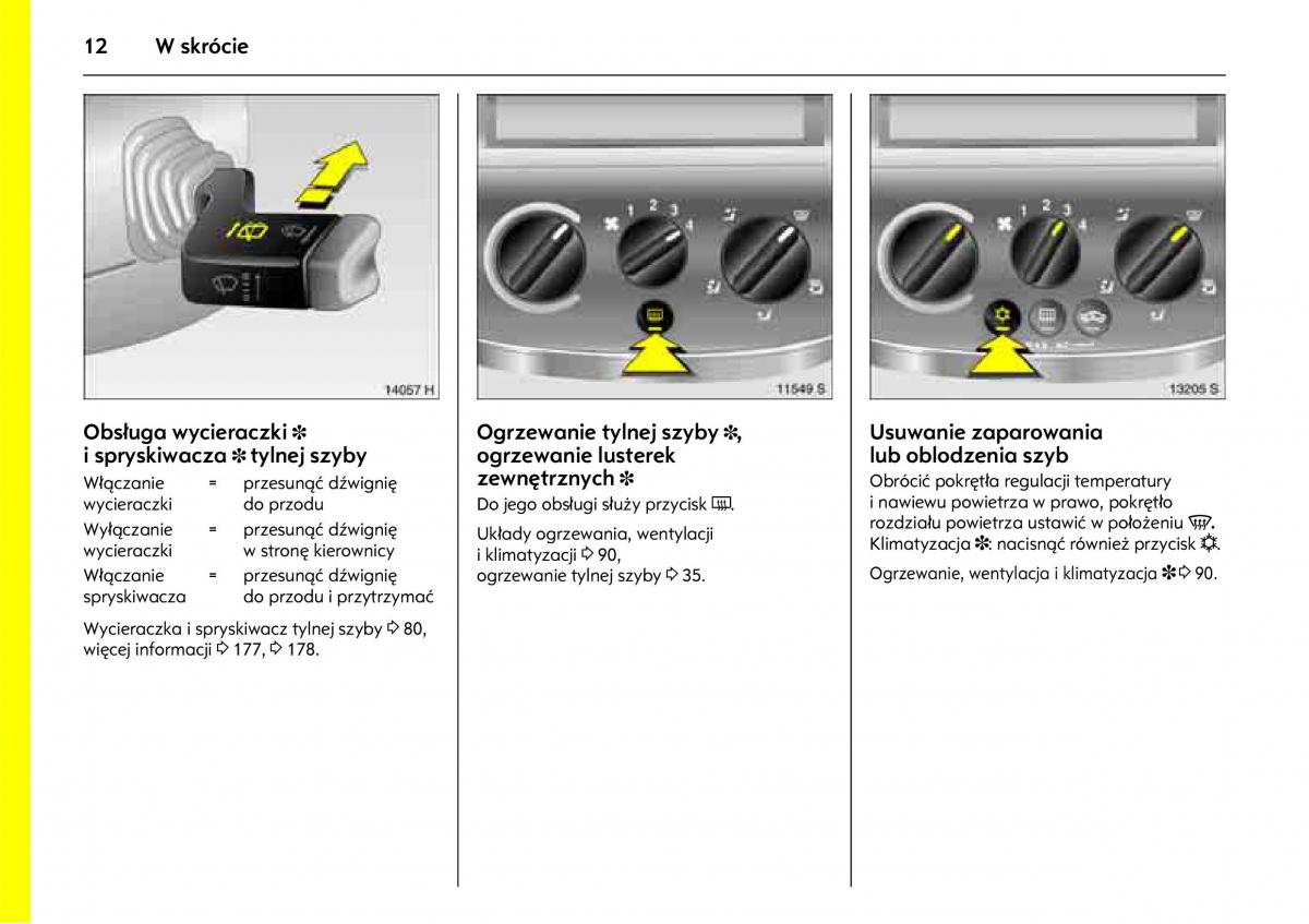 Opel Combo C instrukcja obslugi / page 16