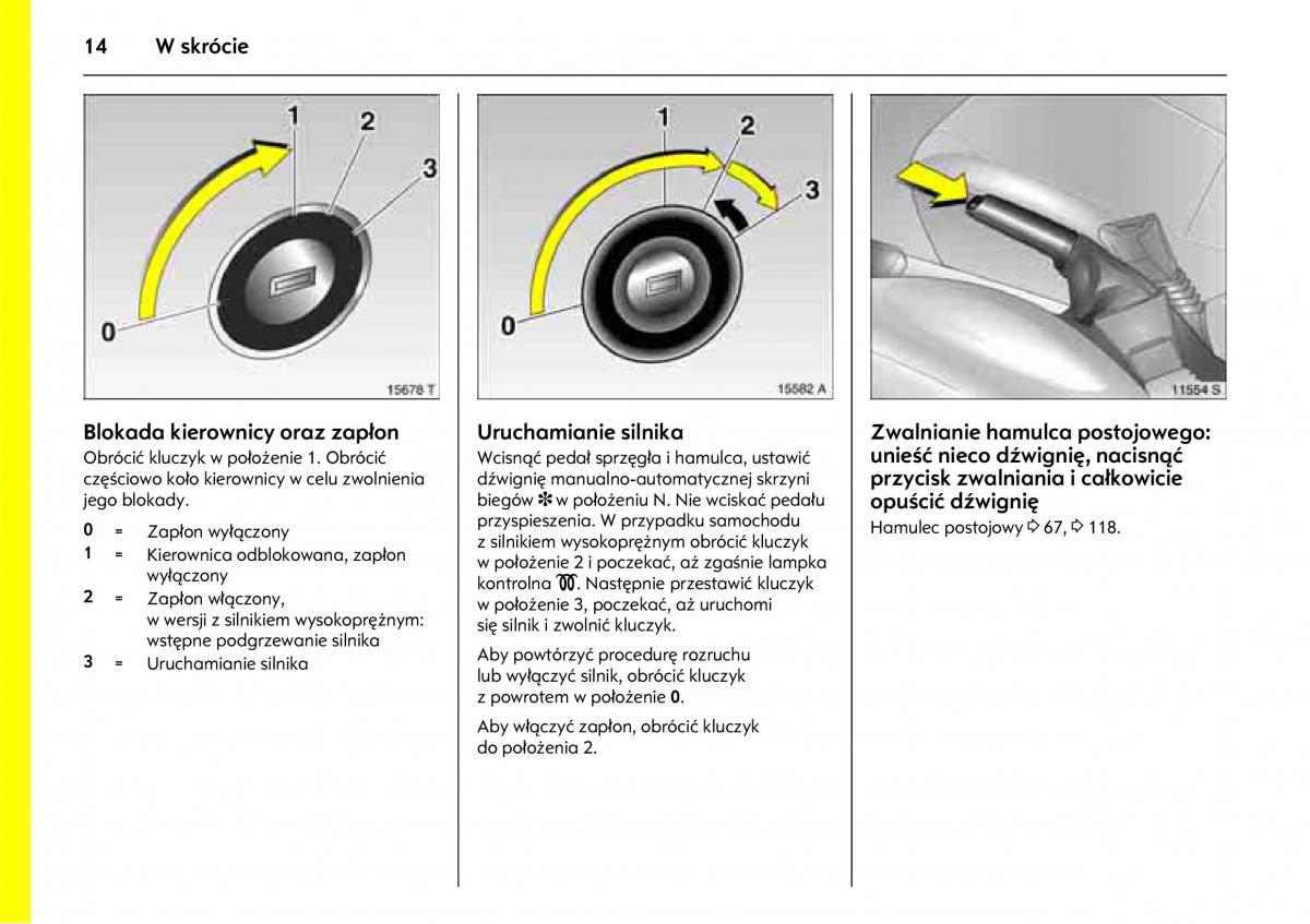 Opel Combo C instrukcja obslugi / page 18