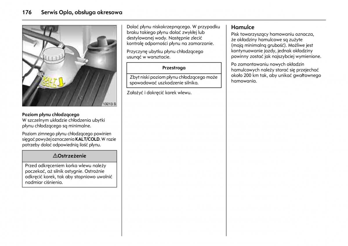 Opel Combo C instrukcja obslugi / page 180