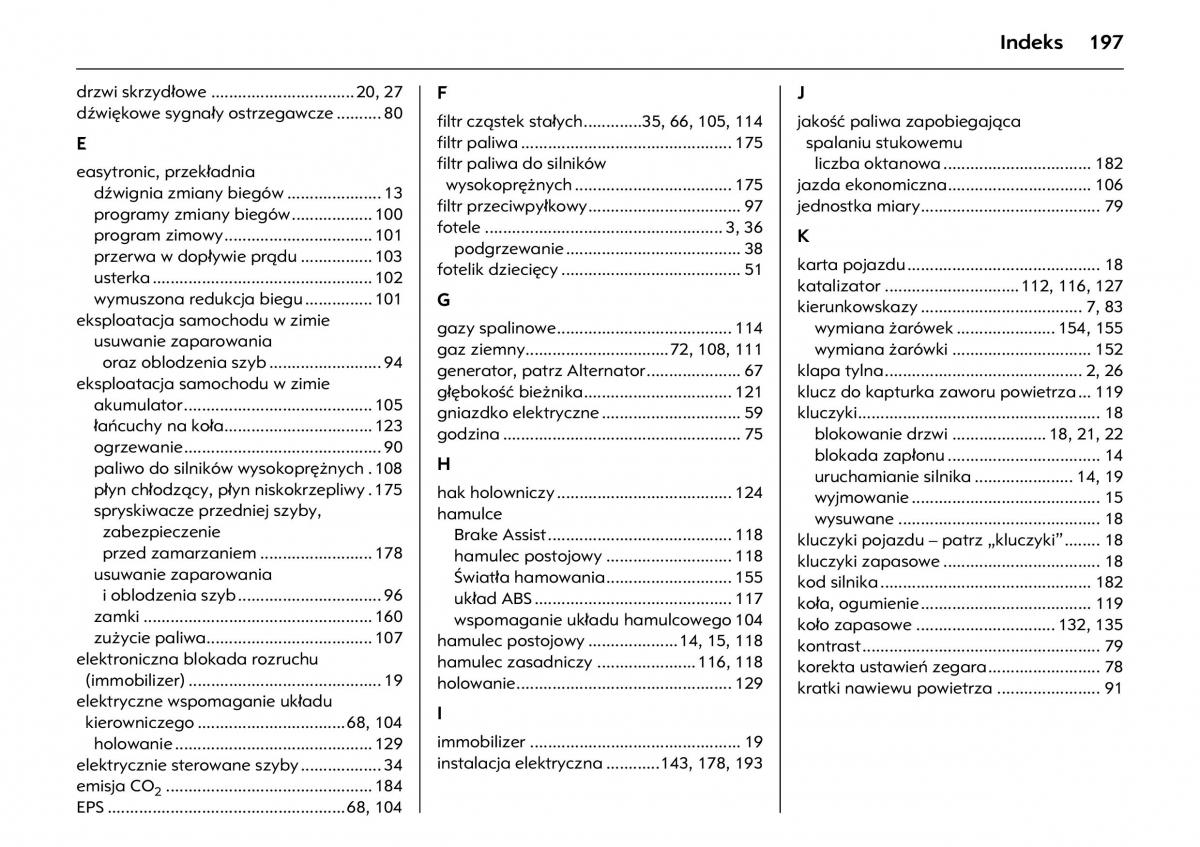 Opel Combo C instrukcja obslugi / page 201