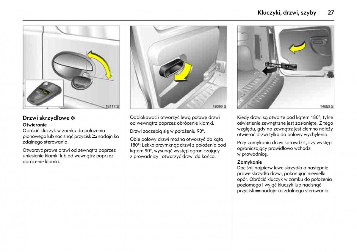 Opel Combo C instrukcja obslugi / page 31