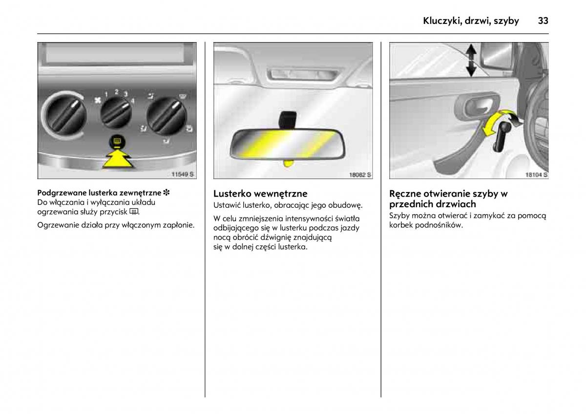 Opel Combo C instrukcja obslugi / page 37