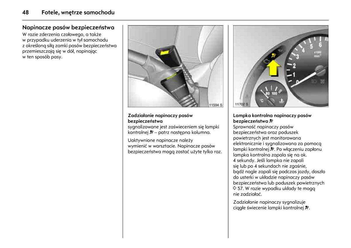 Opel Combo C instrukcja obslugi / page 52