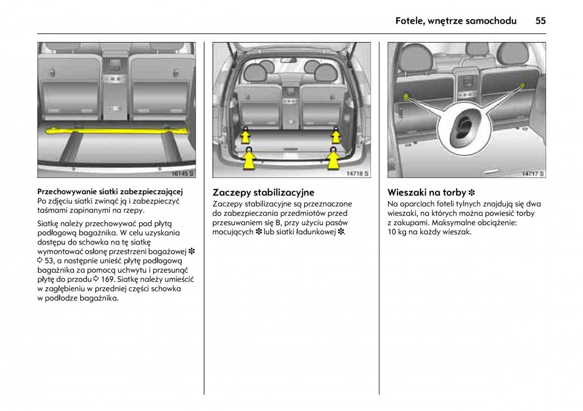 Opel Meriva A instrukcja obslugi / page 59