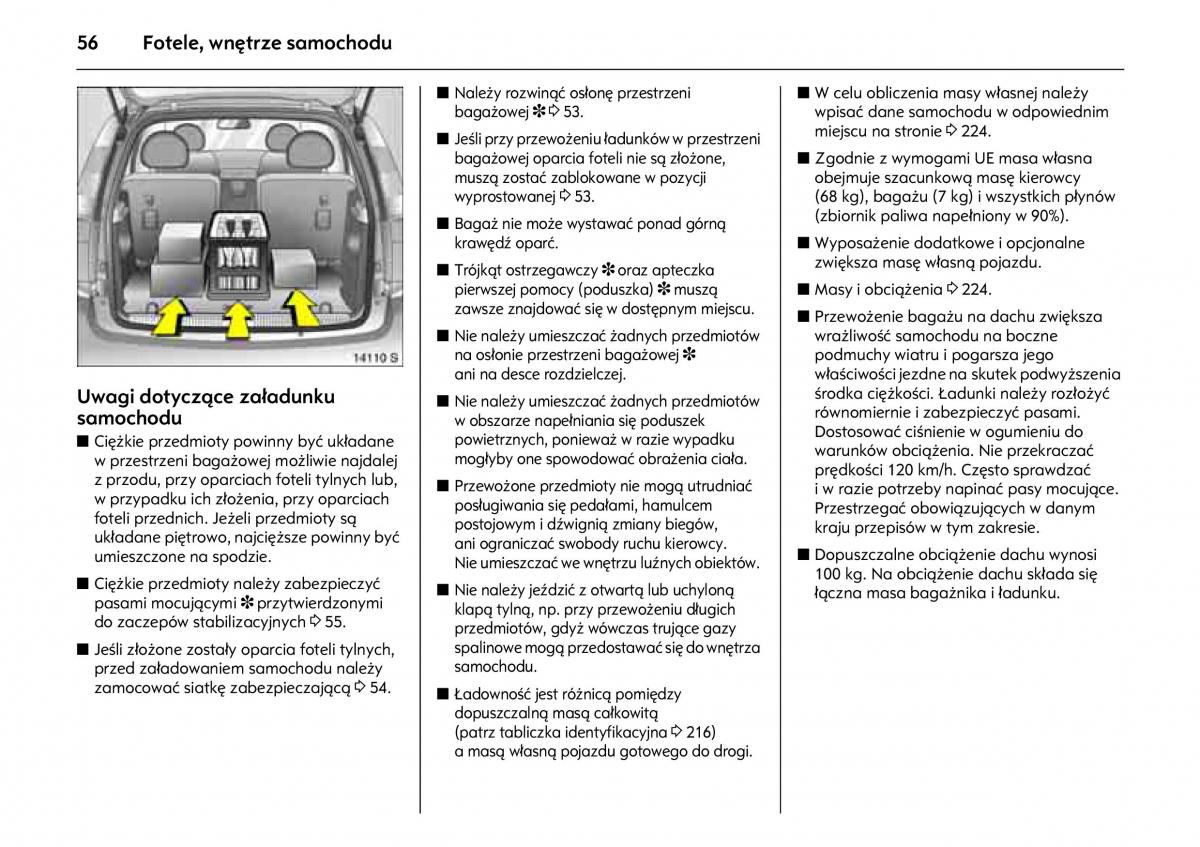 Opel Meriva A instrukcja obslugi / page 60