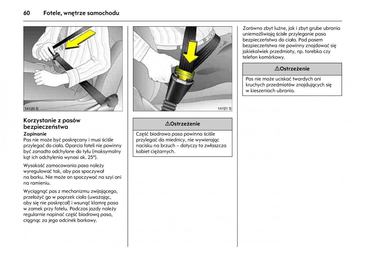 Opel Meriva A instrukcja obslugi / page 64