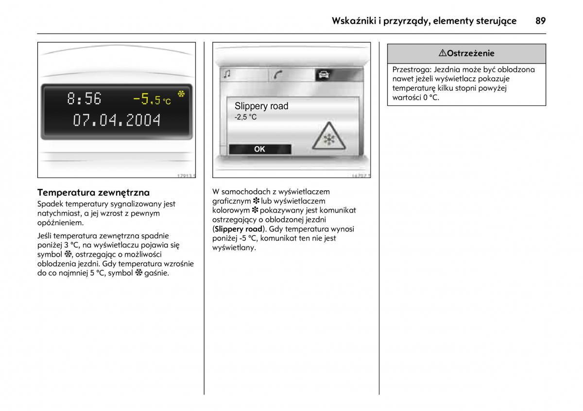 Opel Meriva A instrukcja obslugi / page 93