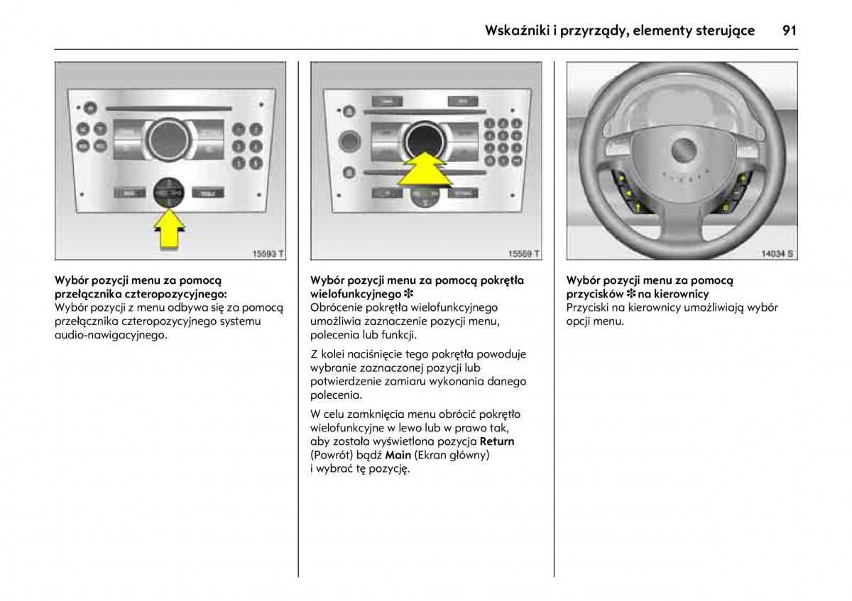 Opel Meriva A instrukcja obslugi / page 95