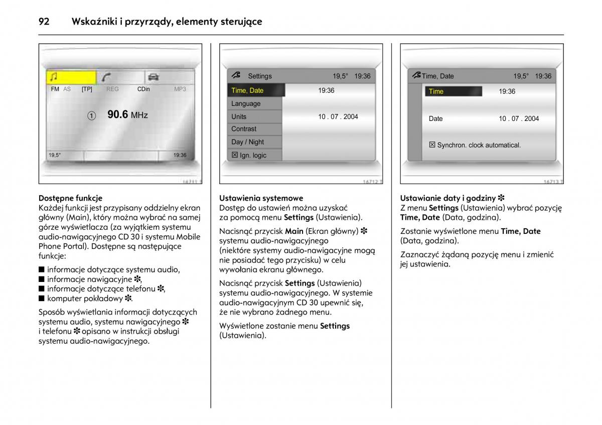 Opel Meriva A instrukcja obslugi / page 96