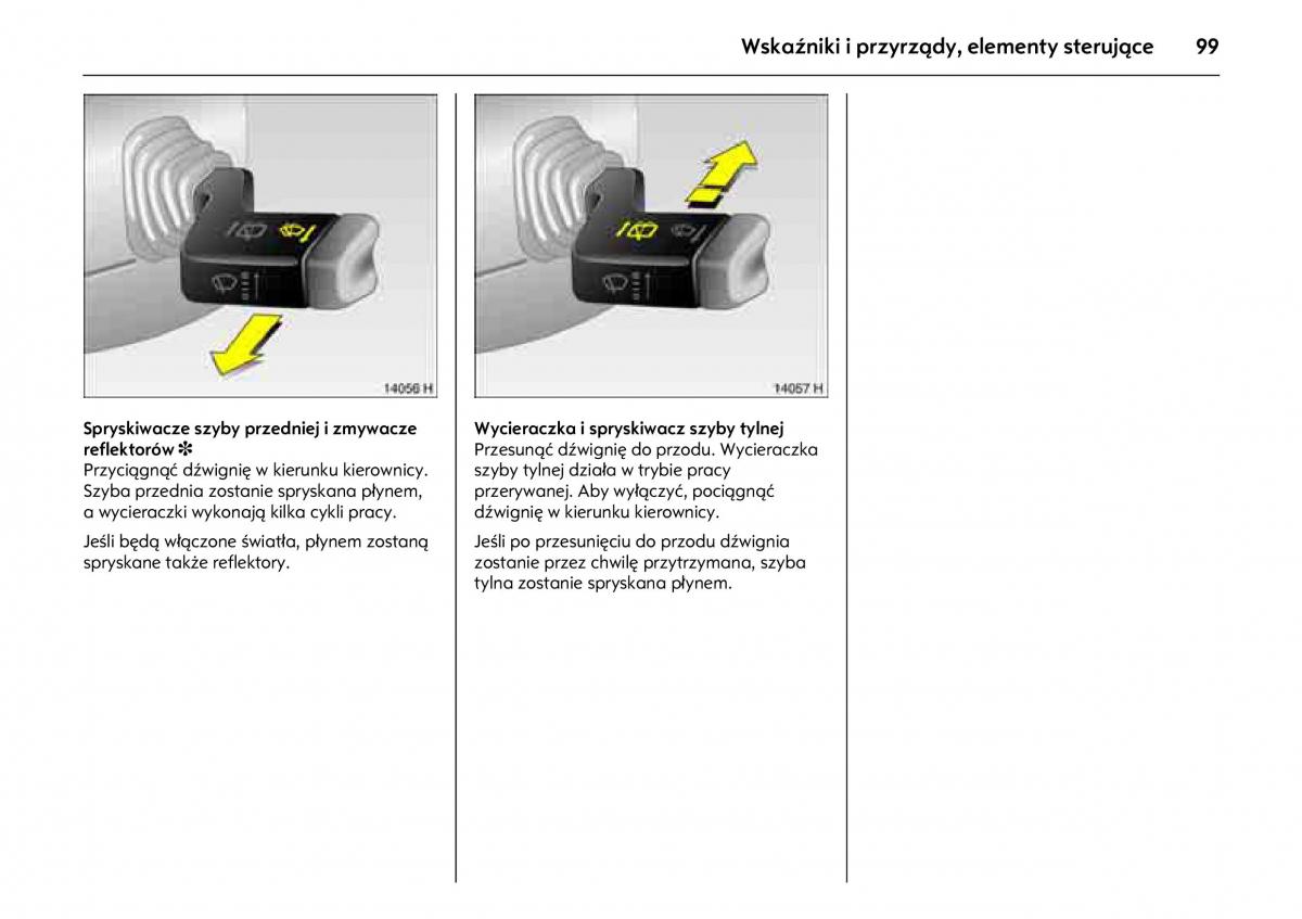 Opel Meriva A instrukcja obslugi / page 103