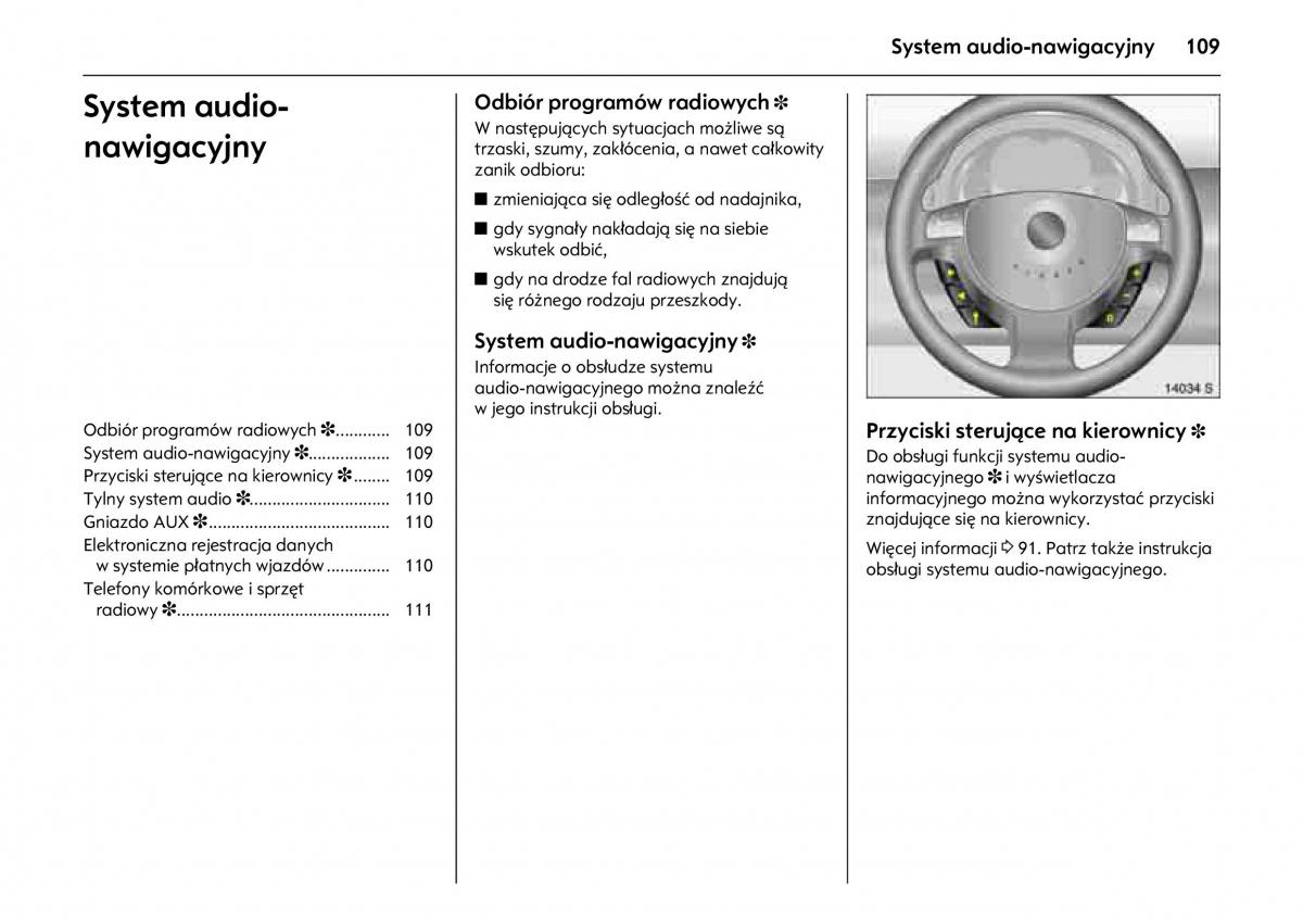 Opel Meriva A instrukcja obslugi / page 113