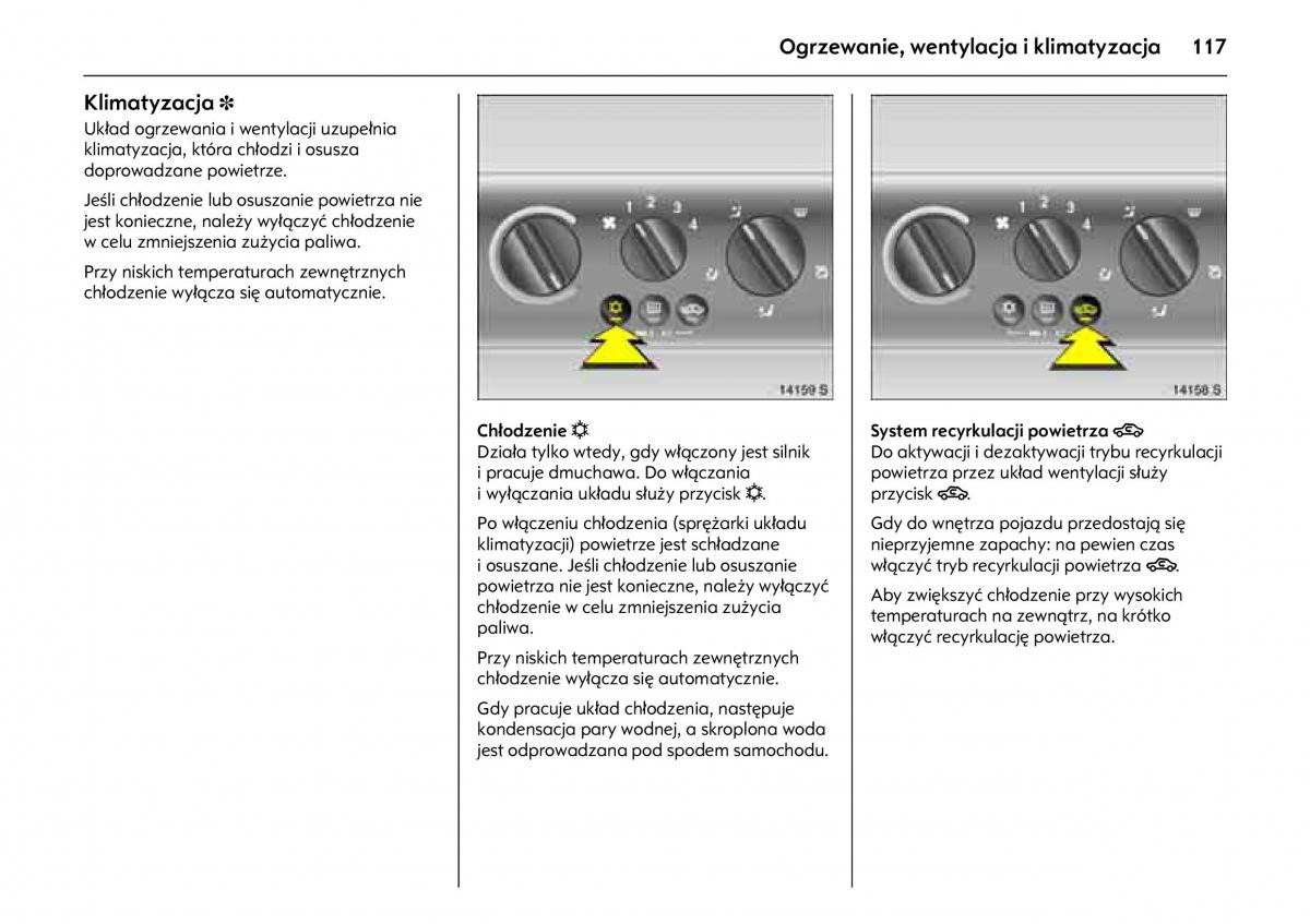 Opel Meriva A instrukcja obslugi / page 121