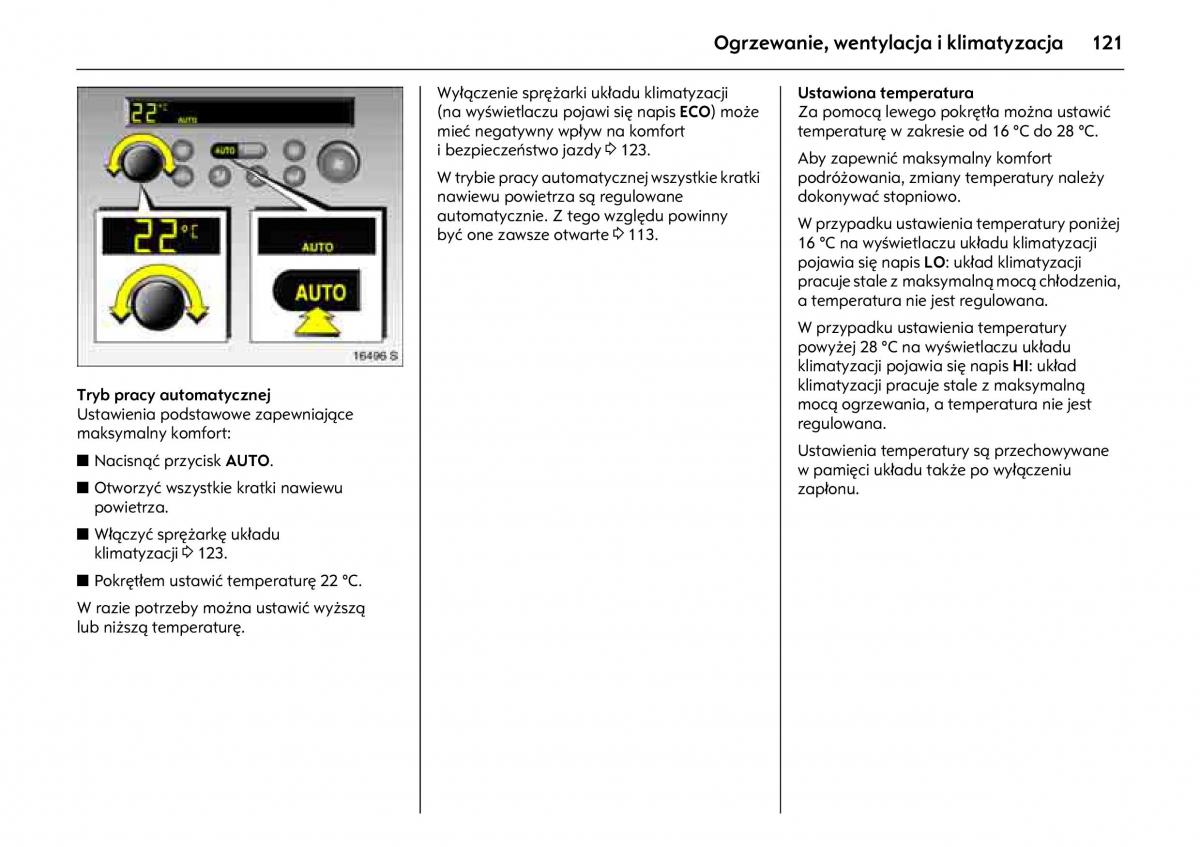 Opel Meriva A instrukcja obslugi / page 125