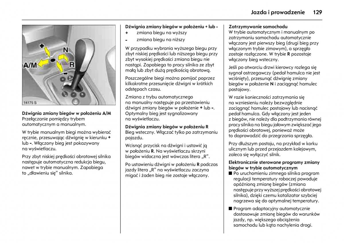 Opel Meriva A instrukcja obslugi / page 133