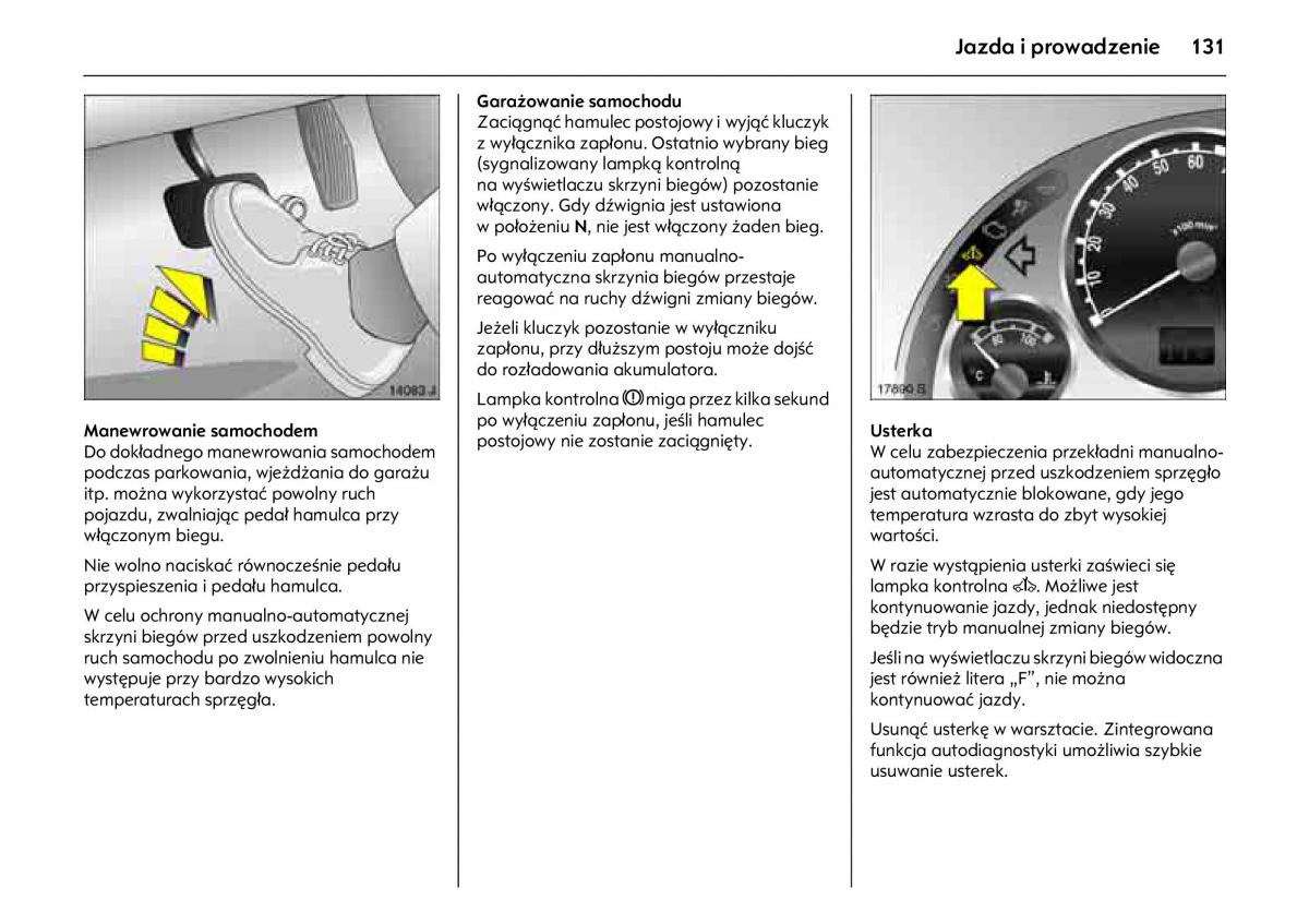 Opel Meriva A instrukcja obslugi / page 135