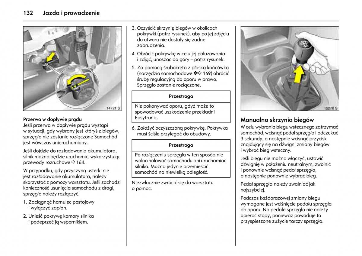 Opel Meriva A instrukcja obslugi / page 136