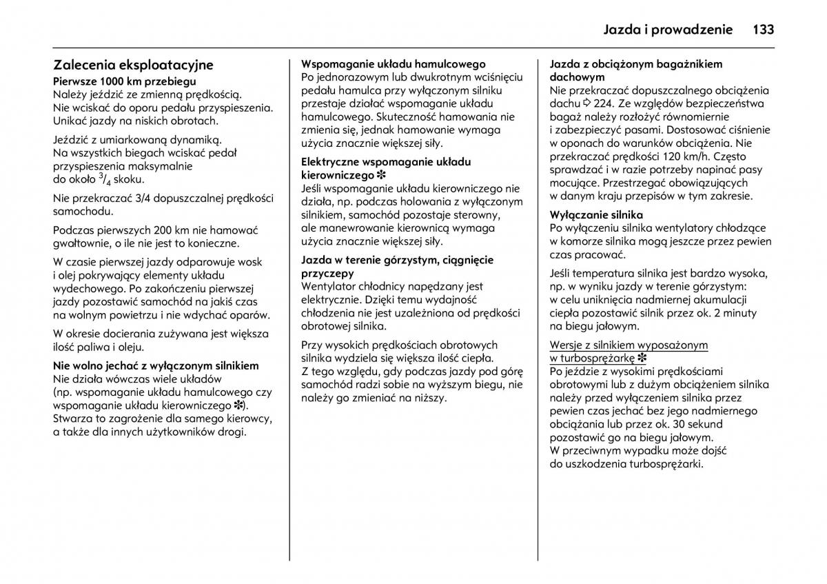 Opel Meriva A instrukcja obslugi / page 137