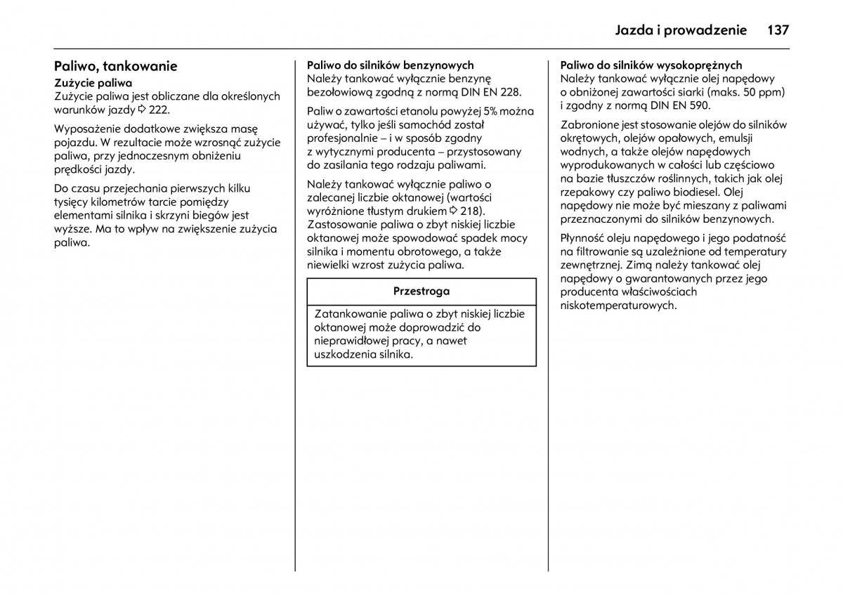 Opel Meriva A instrukcja obslugi / page 141