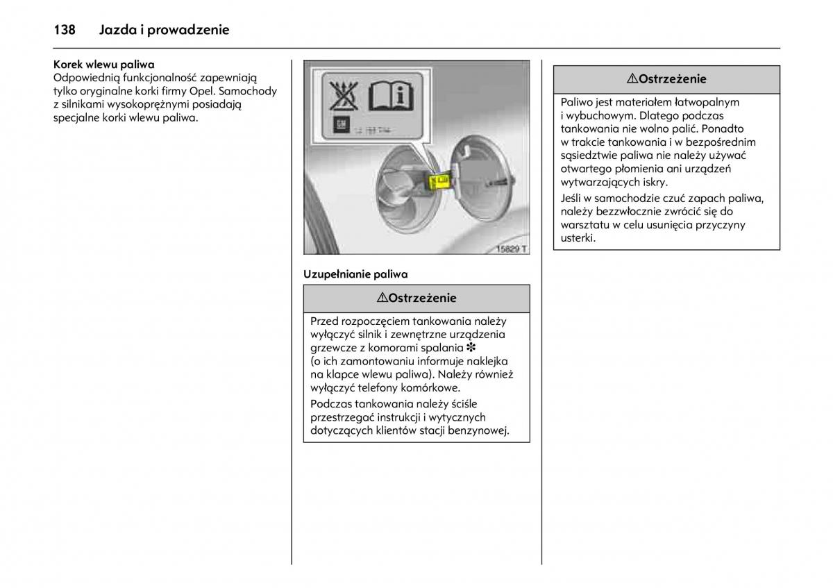 Opel Meriva A instrukcja obslugi / page 142