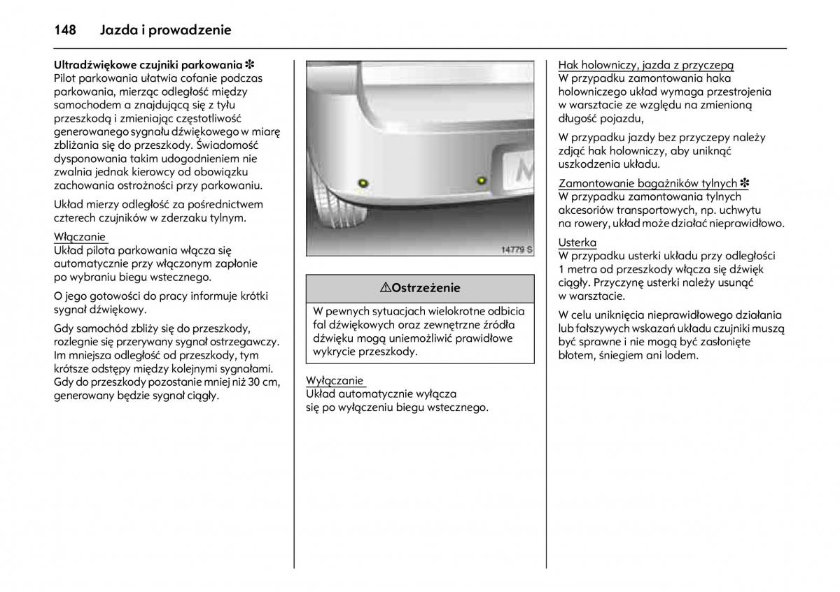 Opel Meriva A instrukcja obslugi / page 152