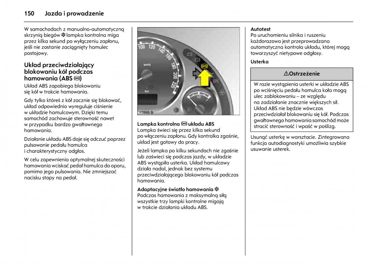 Opel Meriva A instrukcja obslugi / page 154