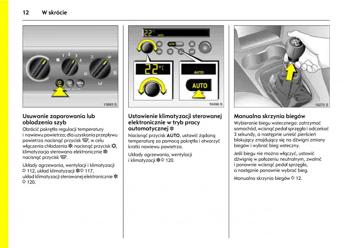 Opel Meriva A instrukcja obslugi / page 16