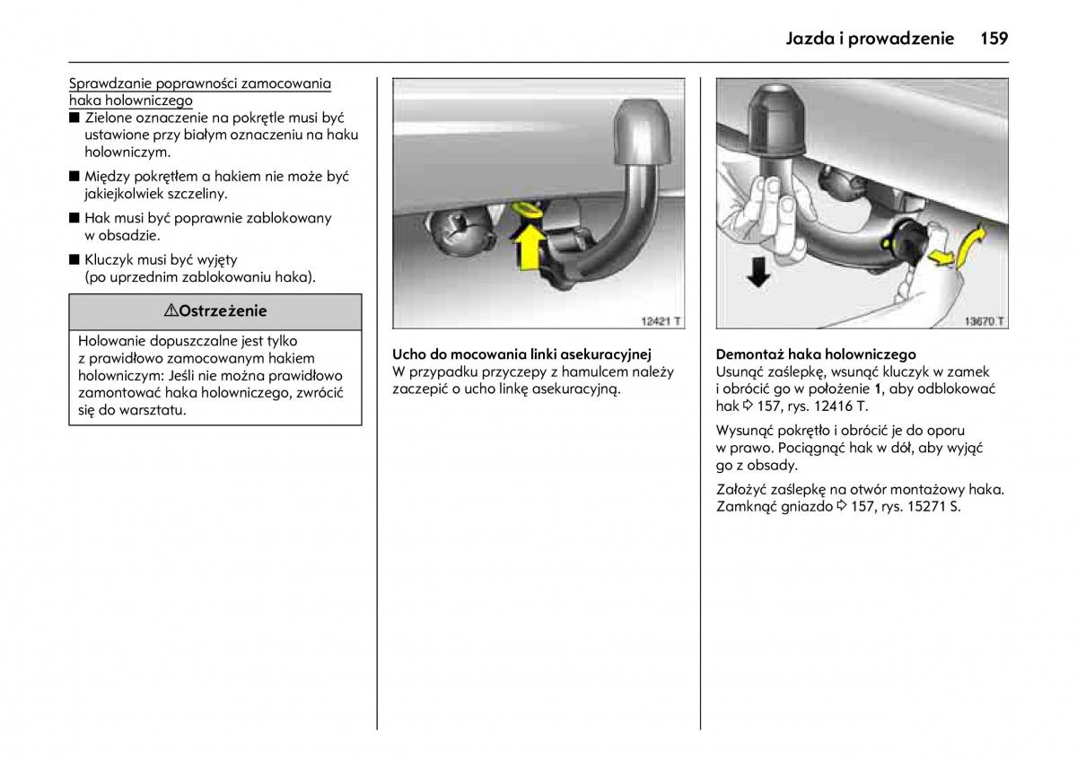 Opel Meriva A instrukcja obslugi / page 163