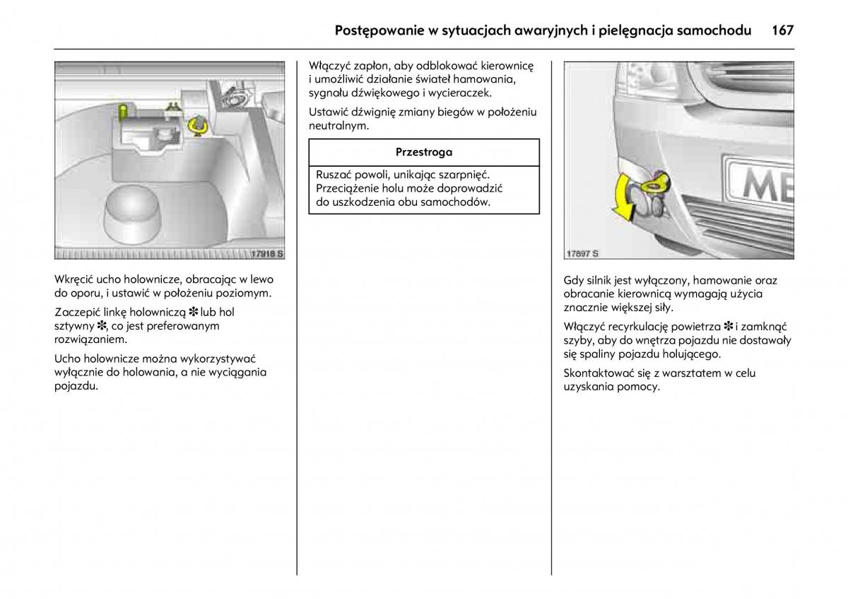 Opel Meriva A instrukcja obslugi / page 171