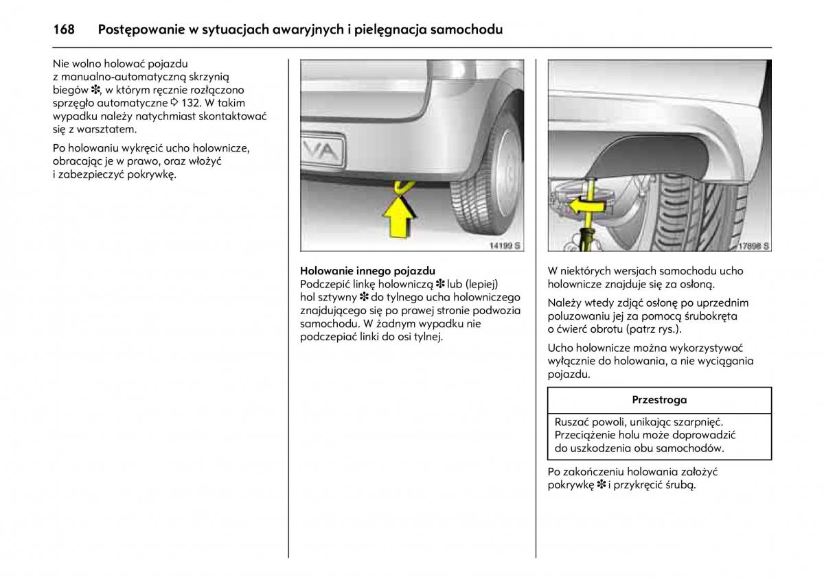 Opel Meriva A instrukcja obslugi / page 172