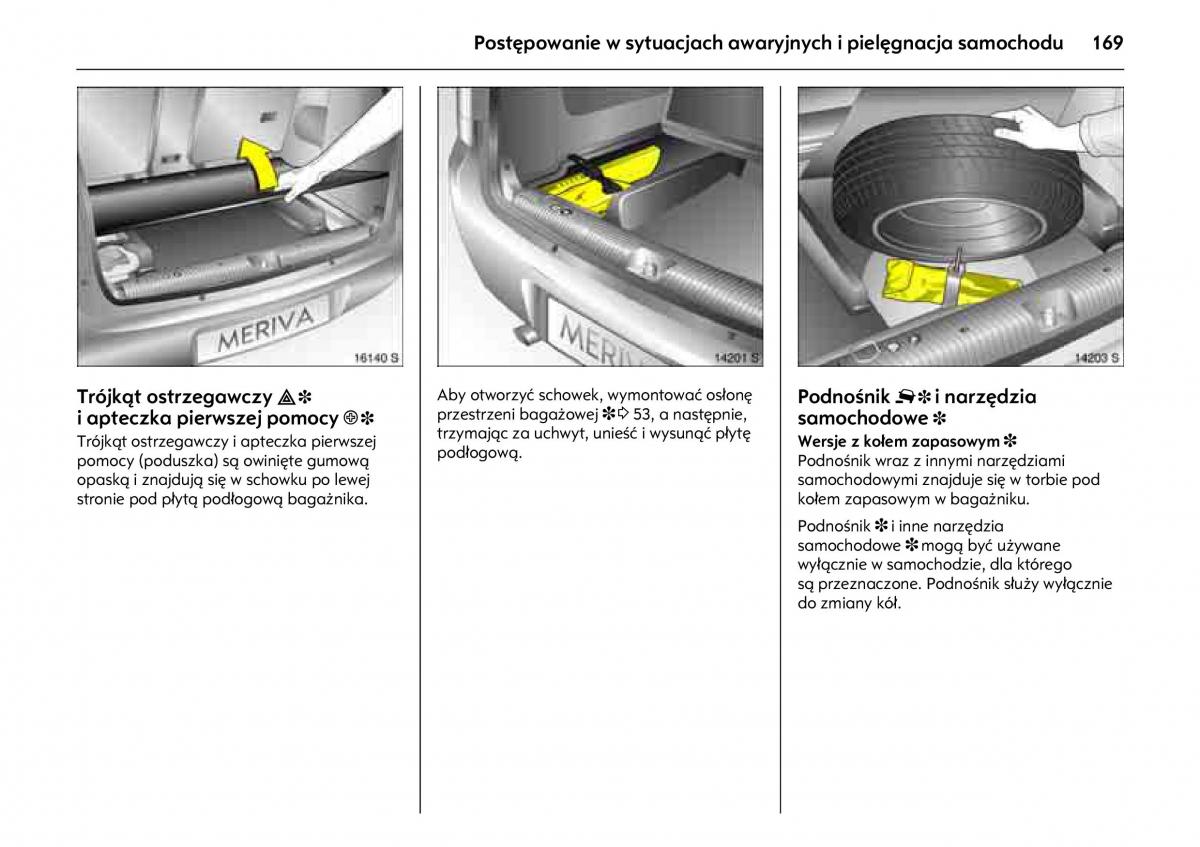 Opel Meriva A instrukcja obslugi / page 173