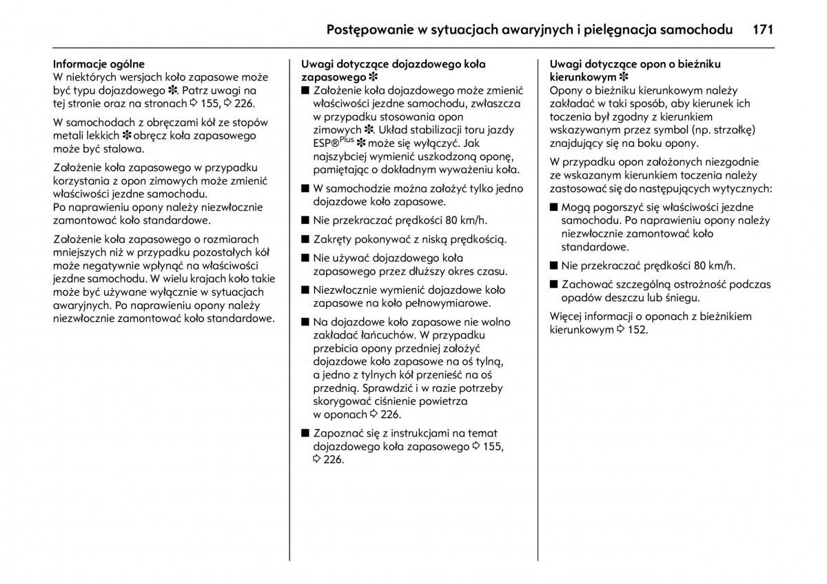 Opel Meriva A instrukcja obslugi / page 175