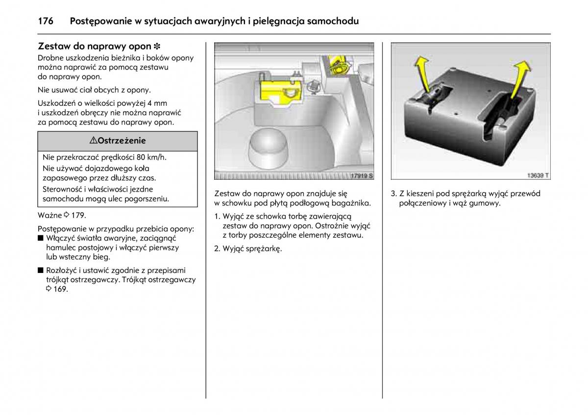 Opel Meriva A instrukcja obslugi / page 180