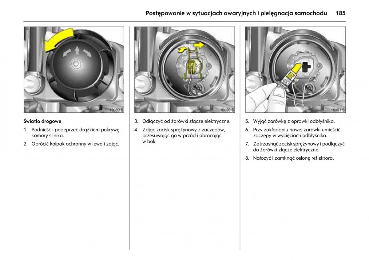 Opel Meriva A instrukcja obslugi / page 189