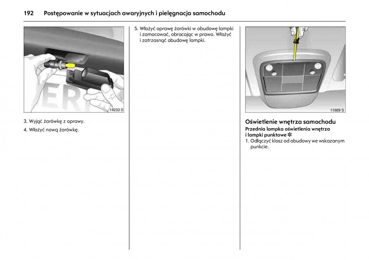 Opel Meriva A instrukcja obslugi / page 196