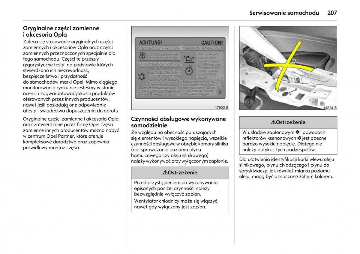 Opel Meriva A instrukcja obslugi / page 211