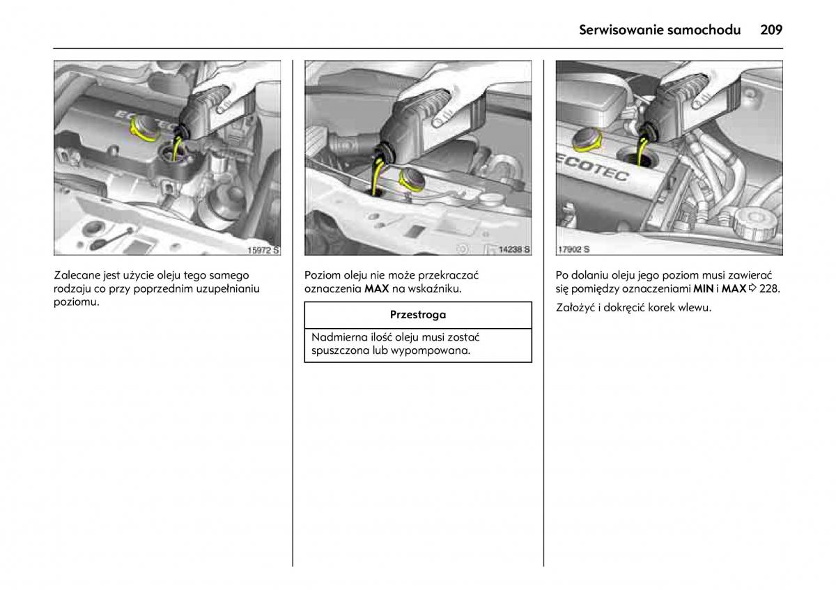 Opel Meriva A instrukcja obslugi / page 213