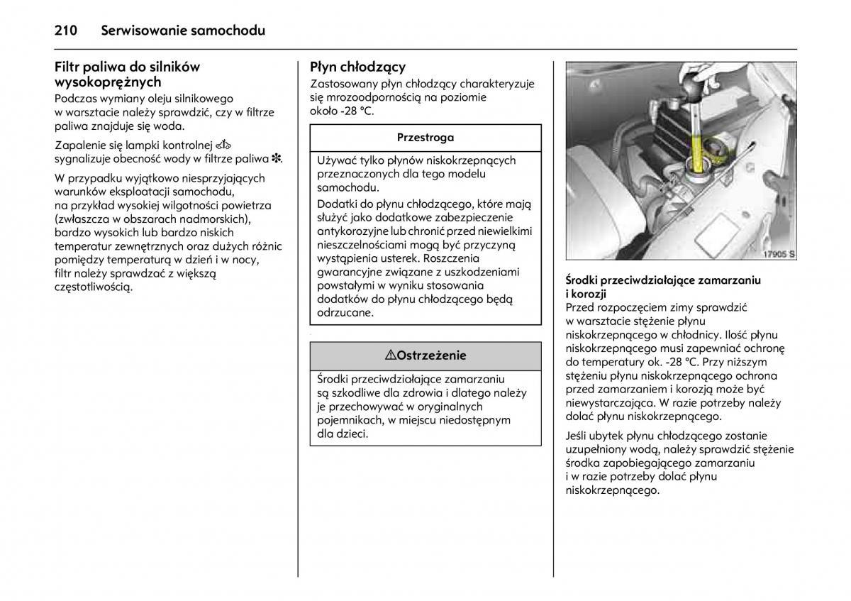 Opel Meriva A instrukcja obslugi / page 214