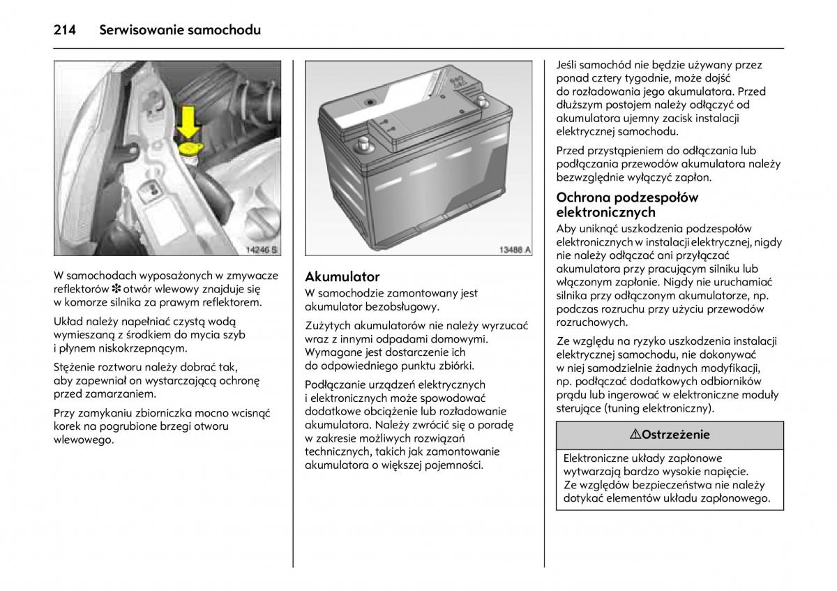 Opel Meriva A instrukcja obslugi / page 218