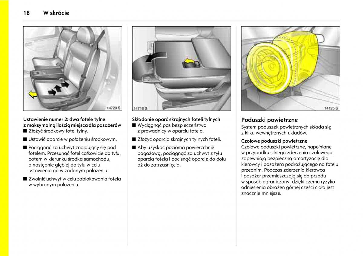 Opel Meriva A instrukcja obslugi / page 22