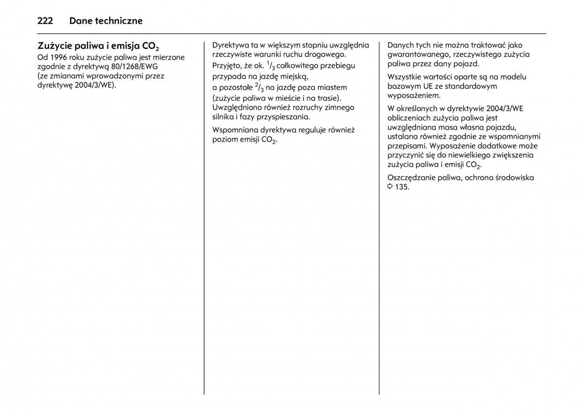 Opel Meriva A instrukcja obslugi / page 226